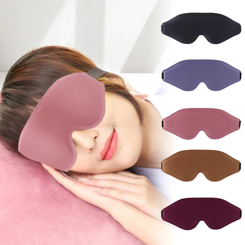 Lash-Friendly 3D Deep Contoured Sleep Mask