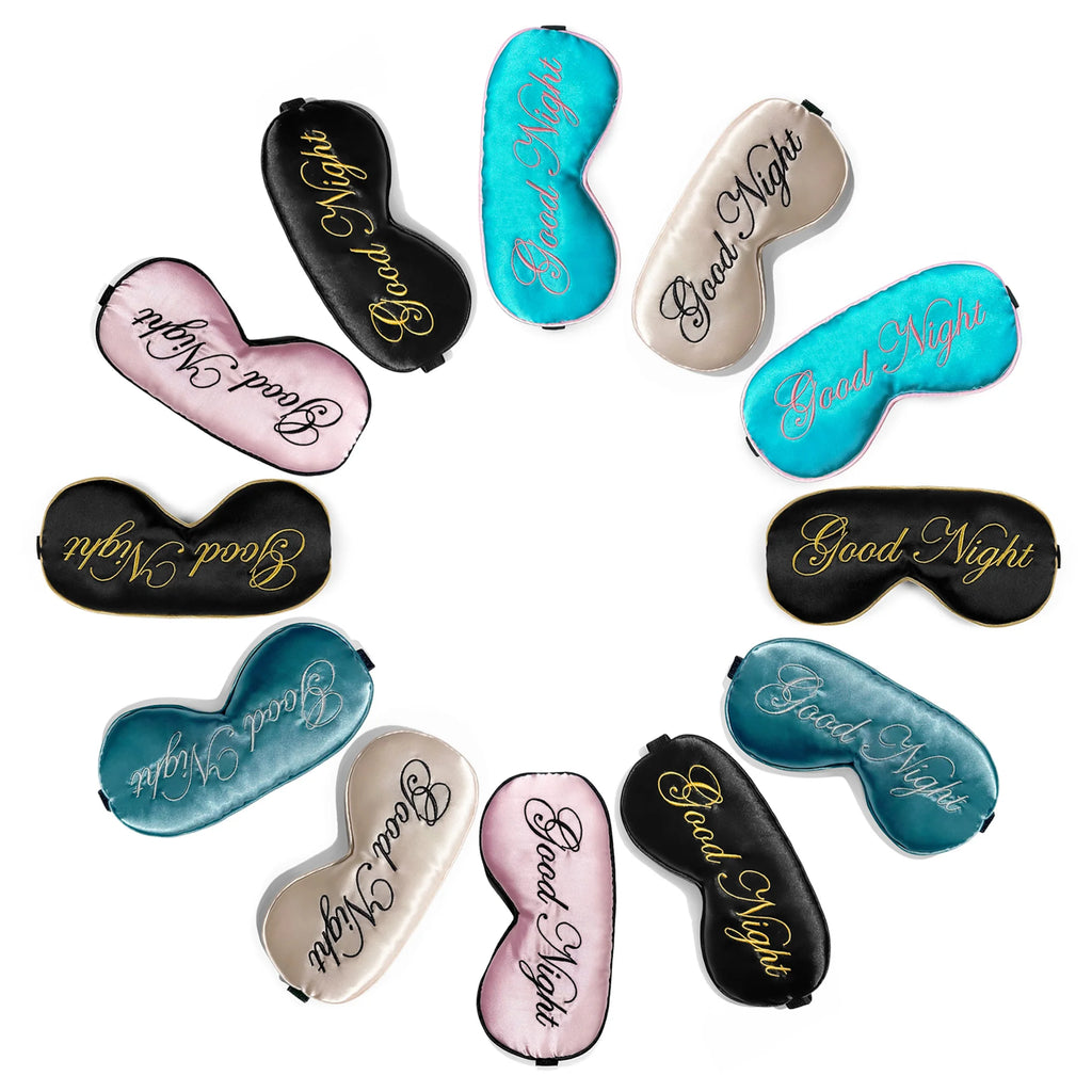 Silky Sleep Eye Mask with Adjustable Strap
