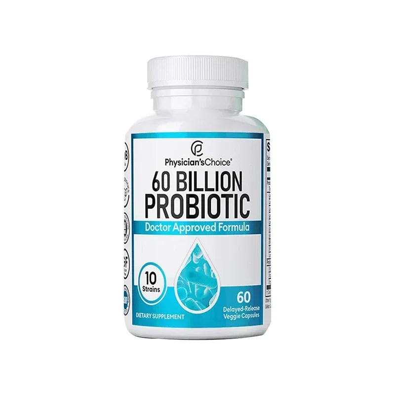 60 Billion CFU Probiotic for Gut & Immune Health
