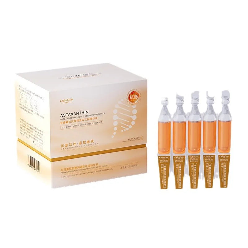 Astaxanthin Anti-Aging Face Serum Ampoules (30 Pack)