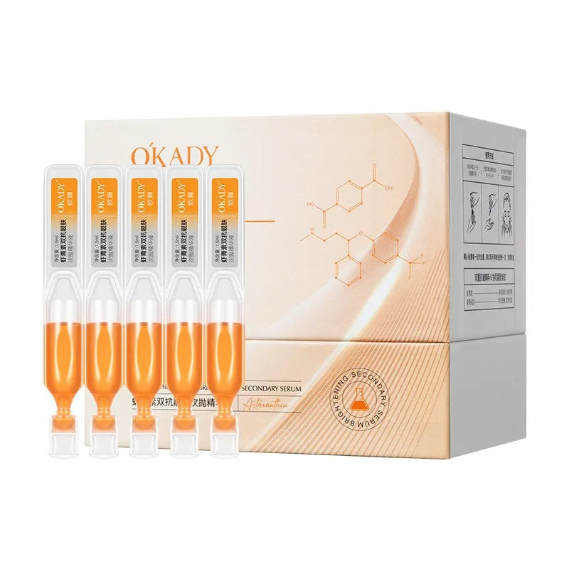 Astaxanthin Anti-Aging Face Serum Ampoules (30 Pack)