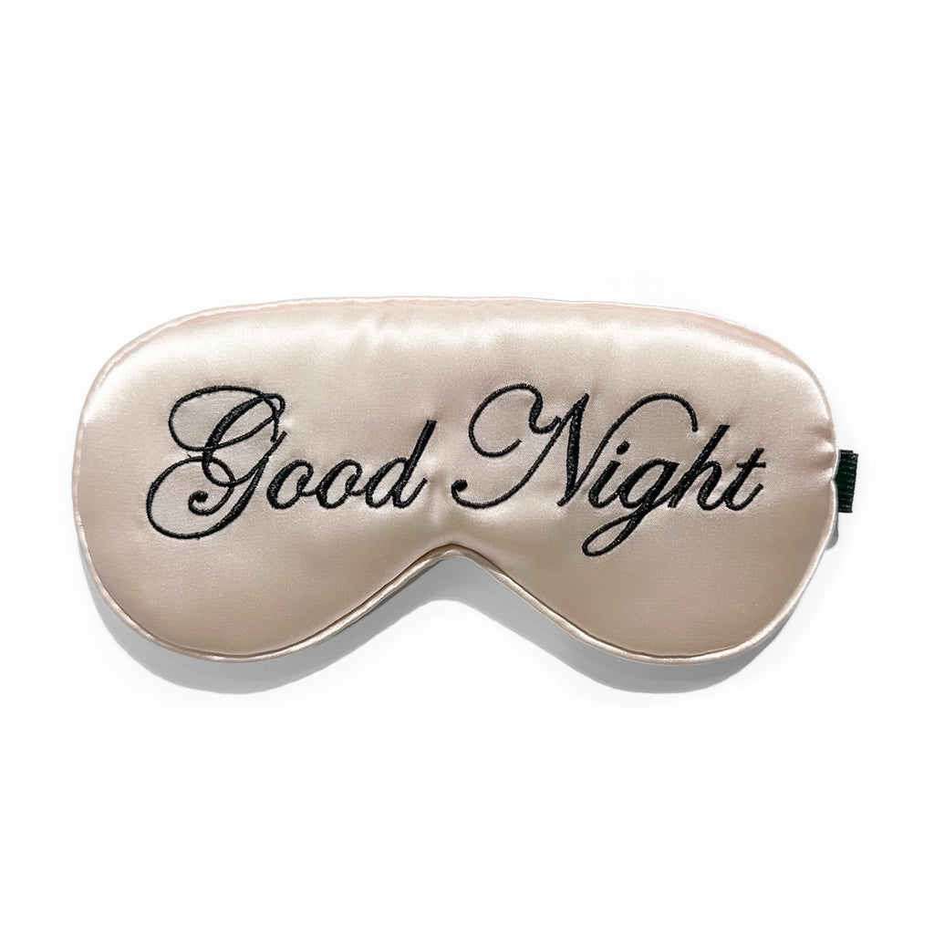 Silky Sleep Eye Mask with Adjustable Strap