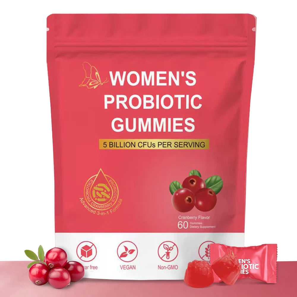 Women's Probiotic Gummies – Vegan & Gluten-Free