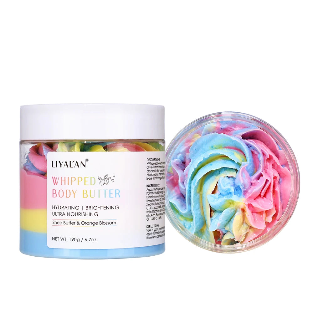 Rainbow Whipped Vegan Body Butter 190g