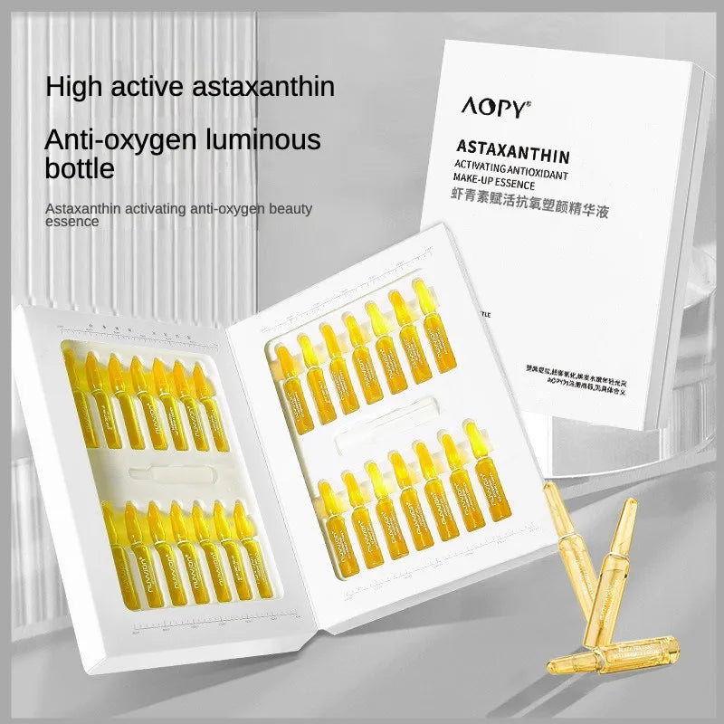 Astaxanthin Anti-Aging Face Serum Ampoules (28 Pack)