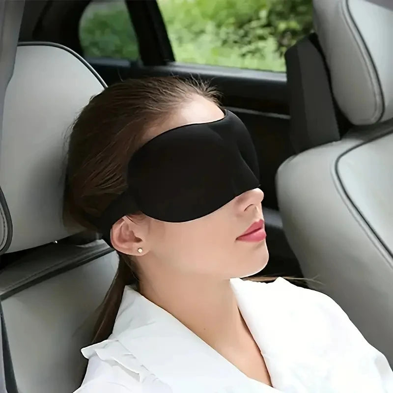 3D Contoured Blackout Sleep Eye Mask