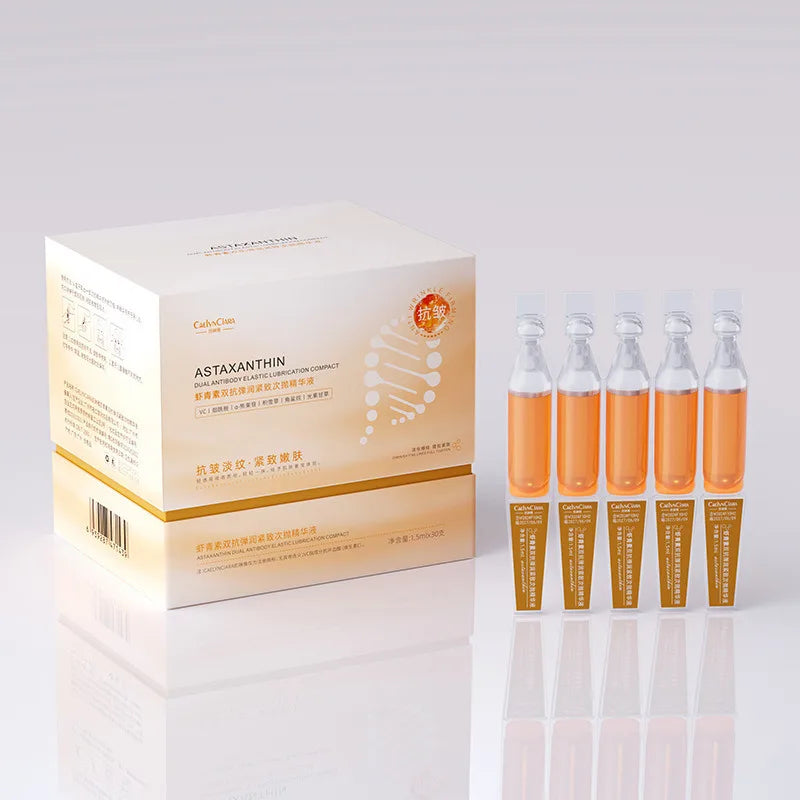 Astaxanthin Anti-Aging Face Serum Ampoules (30 Pack)