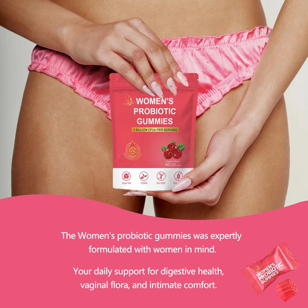 Women's Probiotic Gummies – Vegan & Gluten-Free