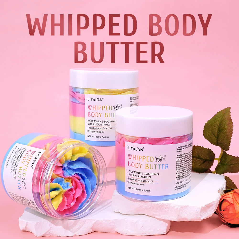 Rainbow Whipped Vegan Body Butter 190g