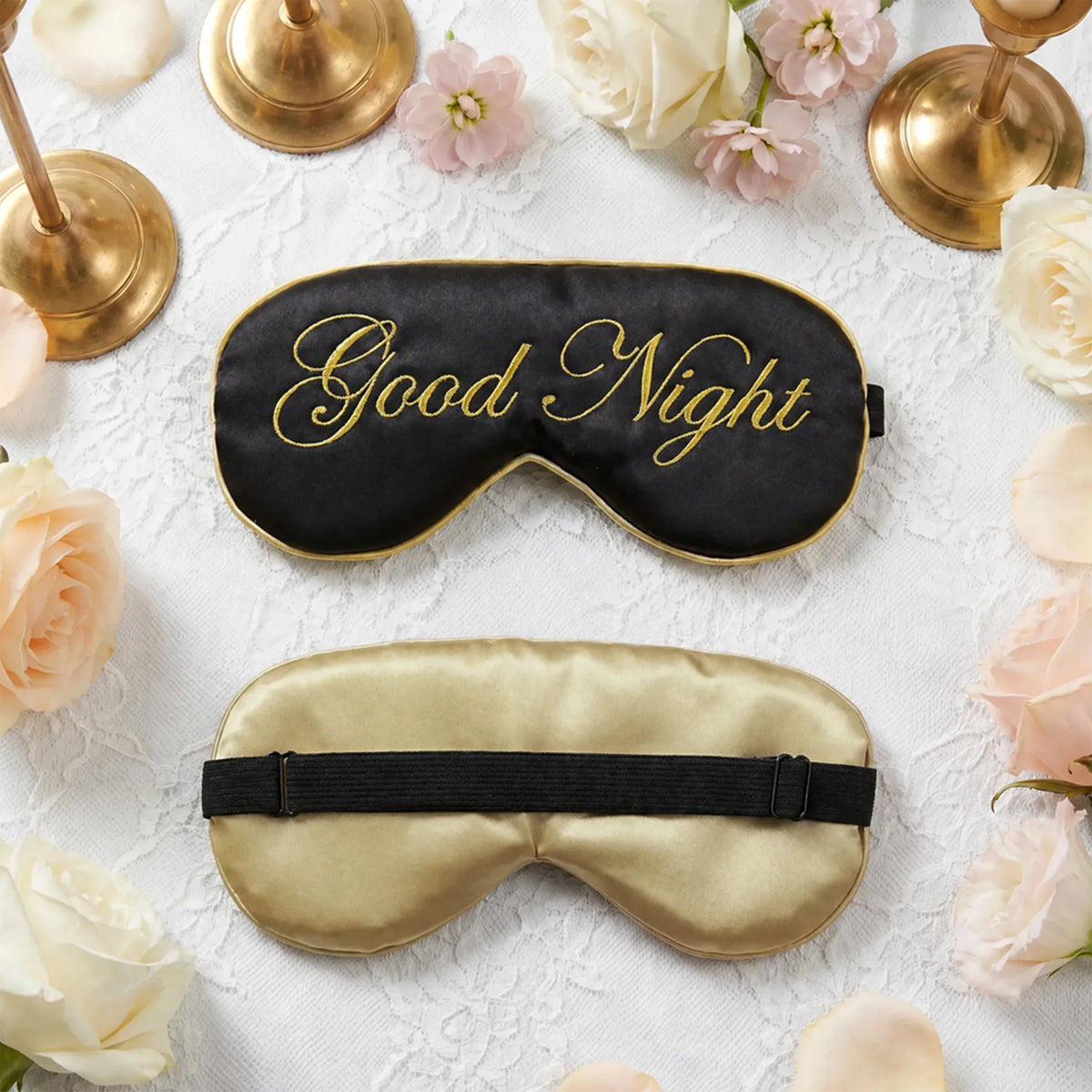 Silky Sleep Eye Mask with Adjustable Strap