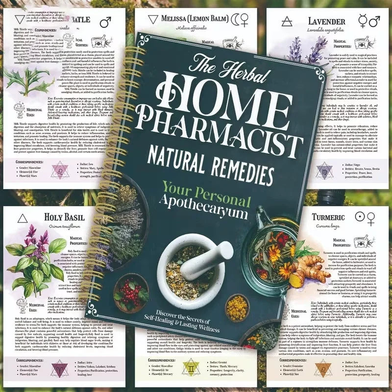The Herbal Home Pharmacist: Natural Remedies Book
